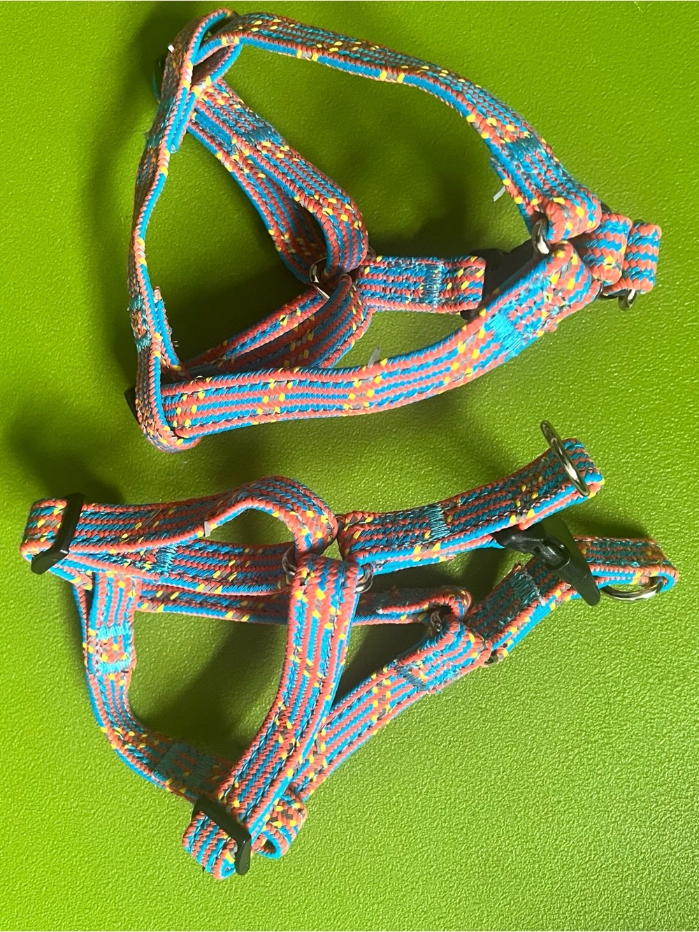 Colorful woven (2) harnesses
